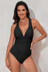 Crisscross Wide Strap One-Piece Swimwear - MiamiTeenyWeenyBikini.Com
