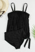 Spaghetti Strap Tankini Set - MiamiTeenyWeenyBikini.Com