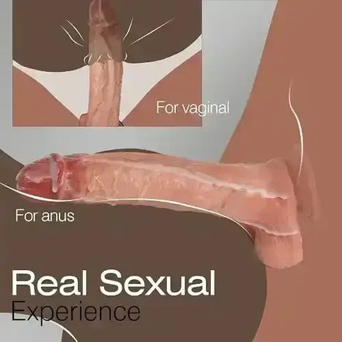 Realistic Dildo Penis With Strong Suction Cup Testicles Veins - MiamiTeenyWeenyBikini.Com