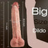 Realistic Dildo Penis With Strong Suction Cup Testicles Veins - MiamiTeenyWeenyBikini.Com