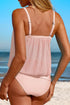 Spaghetti Strap Tankini Set - MiamiTeenyWeenyBikini.Com