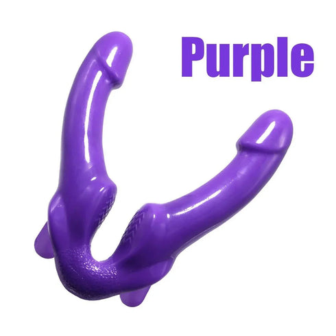 10 Speed Strap-on Dildo Vibrator - MiamiTeenyWeenyBikini.Com