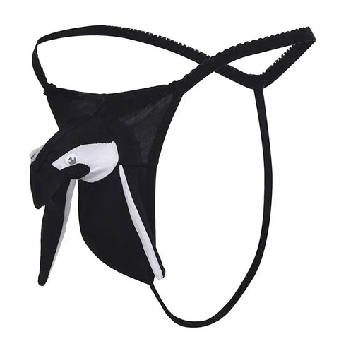 Men's Funny Rooster Cock Thong - MiamiTeenyWeenyBikini.Com