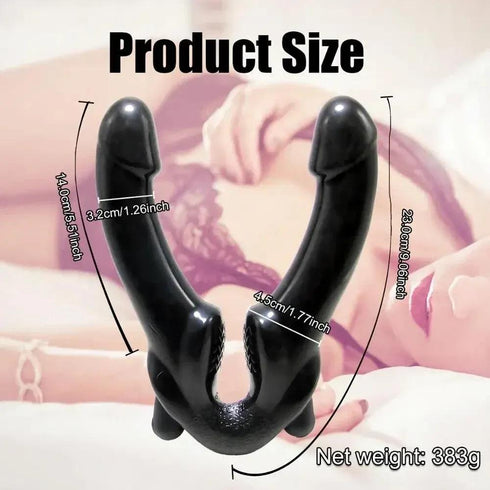 10 Speed Strap-on Dildo Vibrator - MiamiTeenyWeenyBikini.Com