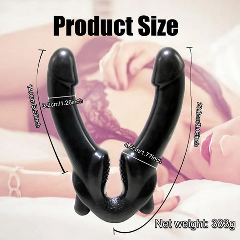 10 Speed Strap-on Dildo Vibrator