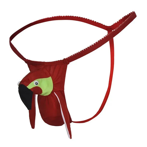 Men's Funny Rooster Cock Thong - MiamiTeenyWeenyBikini.Com