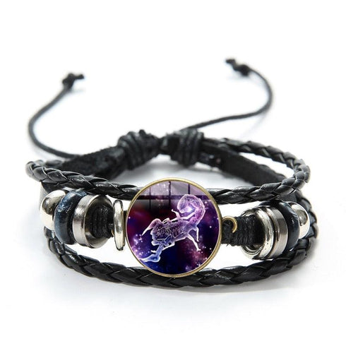 12 Zodiac Sign Constellation Bracelet