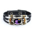 Rainbow Gay Leather Bracelet
