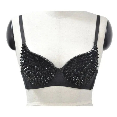 Spike Stud Bra - MiamiTeenyWeenyBikini.Com
