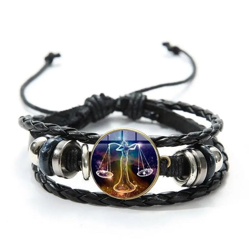 12 Zodiac Sign Constellation Bracelet - MiamiTeenyWeenyBikini.Com