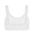 See Through Fishnet Crop Top - MiamiTeenyWeenyBikini.Com