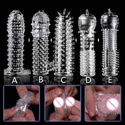 5Pcs/Set Penis Covers