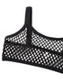 See Through Fishnet Crop Top - MiamiTeenyWeenyBikini.Com