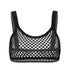 See Through Fishnet Crop Top - MiamiTeenyWeenyBikini.Com