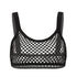 See Through Fishnet Crop Top - MiamiTeenyWeenyBikini.Com