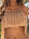 Tassels Beachwear Top