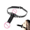 Double-Ended Mouth Strap-On Dildo - MiamiTeenyWeenyBikini.Com