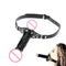 Double-Ended Mouth Strap-On Dildo - MiamiTeenyWeenyBikini.Com