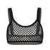 See Through Fishnet Crop Top - MiamiTeenyWeenyBikini.Com