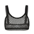 See Through Fishnet Crop Top - MiamiTeenyWeenyBikini.Com