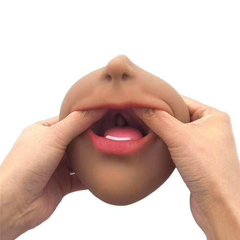 New 3D Mouth Blowjob Male Masturbator