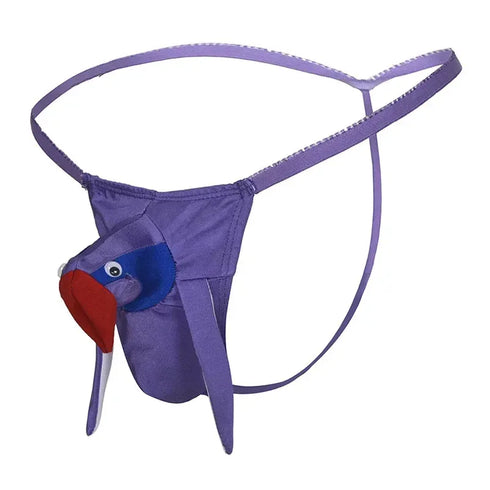 Men's Funny Rooster Cock Thong - MiamiTeenyWeenyBikini.Com