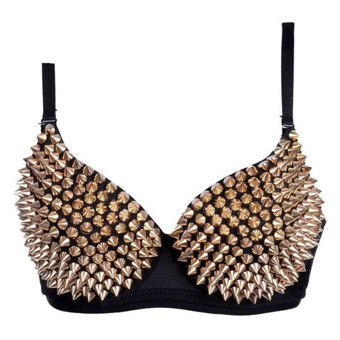 Spike Stud Bra - MiamiTeenyWeenyBikini.Com