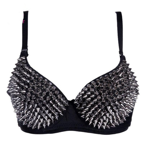 Spike Stud Bra - MiamiTeenyWeenyBikini.Com