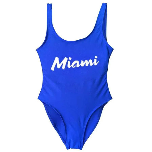 Miami Print Beachwear - MiamiTeenyWeenyBikini.Com