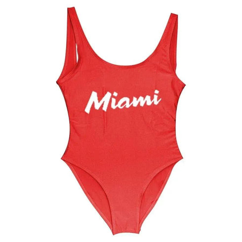 Miami Print Beachwear - MiamiTeenyWeenyBikini.Com