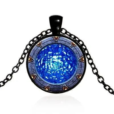 Stargate Portal Atlantis Necklace Pendant - MiamiTeenyWeenyBikini.Com