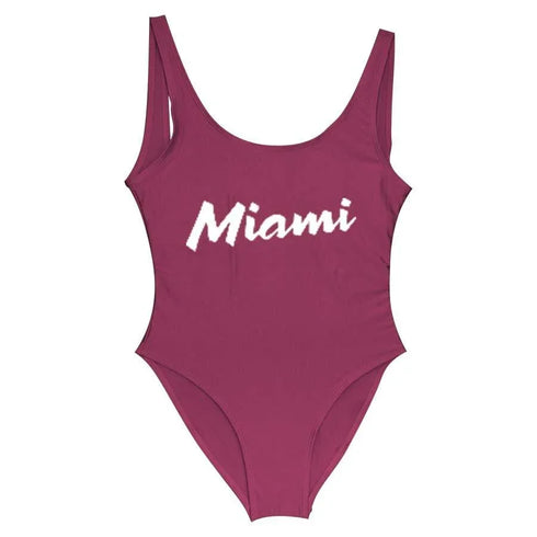 Miami Print Beachwear - MiamiTeenyWeenyBikini.Com