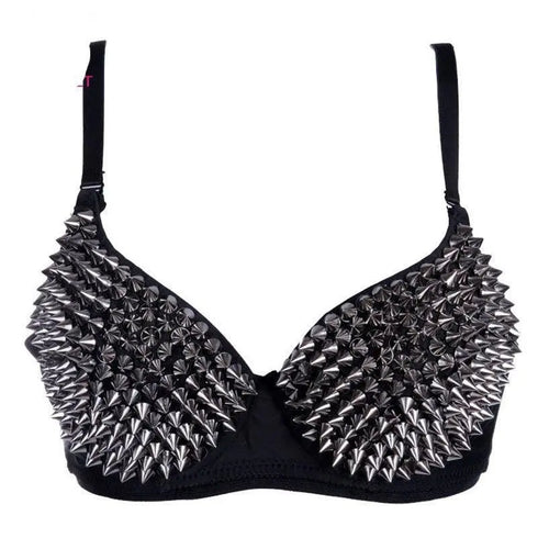 Spike Stud Bra - MiamiTeenyWeenyBikini.Com