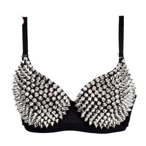 Spike Stud Bra - MiamiTeenyWeenyBikini.Com