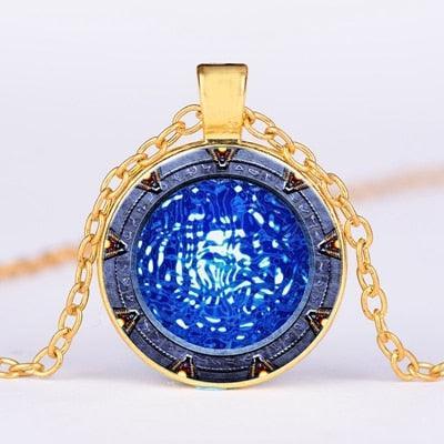 Stargate Portal Atlantis Necklace Pendant - MiamiTeenyWeenyBikini.Com