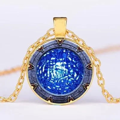 Stargate Portal Atlantis Necklace Pendant - MiamiTeenyWeenyBikini.Com