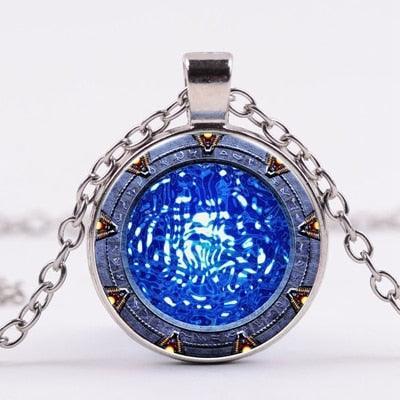 Stargate Portal Atlantis Necklace Pendant - MiamiTeenyWeenyBikini.Com