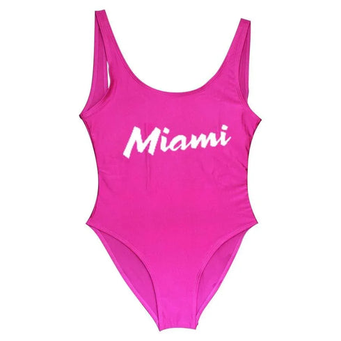 Miami Print Beachwear - MiamiTeenyWeenyBikini.Com