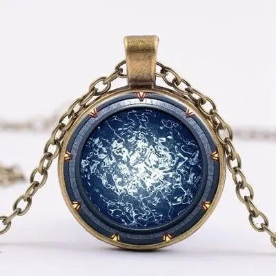 Stargate Portal Atlantis Necklace Pendant - MiamiTeenyWeenyBikini.Com