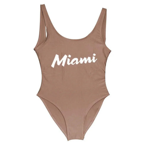 Miami Print Beachwear - MiamiTeenyWeenyBikini.Com