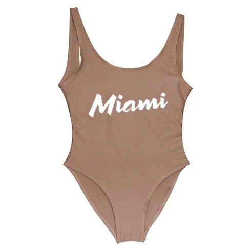 Miami Print Beachwear - MiamiTeenyWeenyBikini.Com