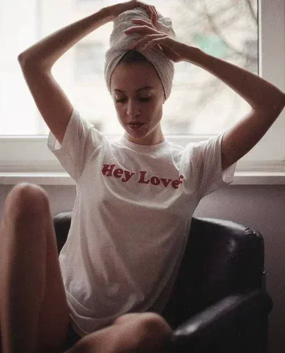 Hey Lover T-Shirt - MiamiTeenyWeenyBikini.Com