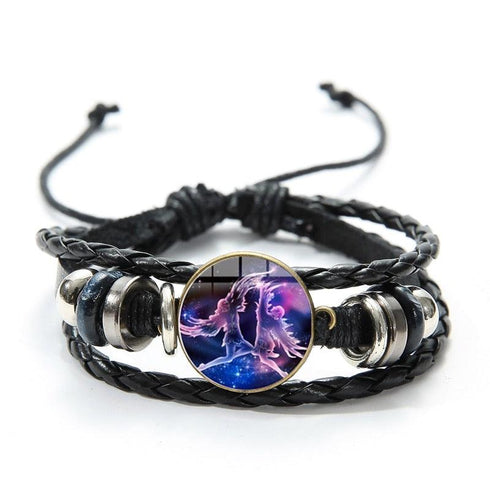 12 Zodiac Sign Constellation Bracelet
