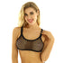 See Through Fishnet Crop Top