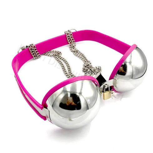 Stainless steel bra - MiamiTeenyWeenyBikini.Com