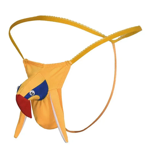 Men's Funny Rooster Cock Thong - MiamiTeenyWeenyBikini.Com