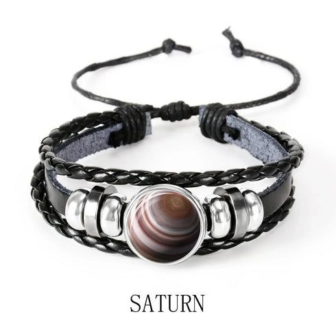 Solar System Planet Charm Bracelet - MiamiTeenyWeenyBikini.Com
