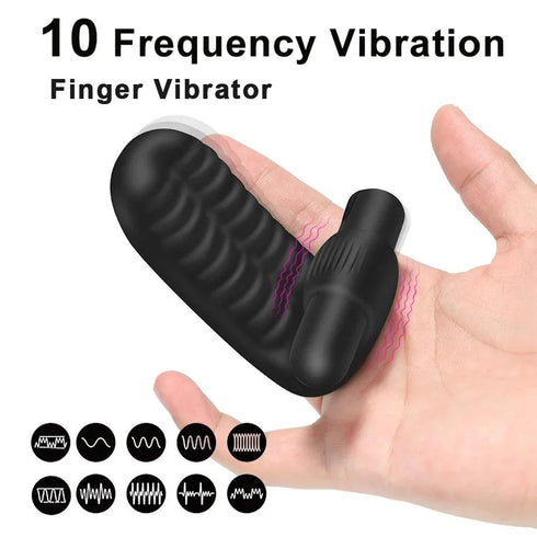 Finger Sleeve Vibrator - MiamiTeenyWeenyBikini.Com