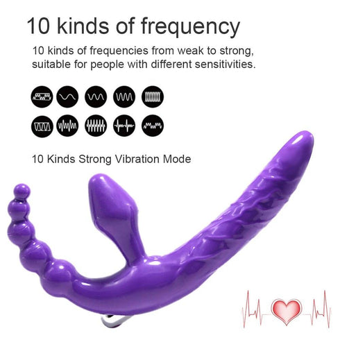 Lesbian Double Penetration Vibrator