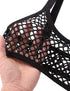 See Through Fishnet Crop Top